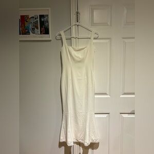 White Midi Dress — Oh Polly